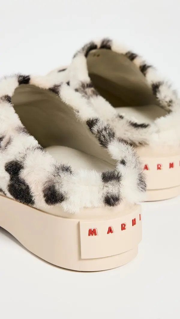 Marni o1w1db10925 Mules in White Size US 10 / IT 40 - 4 Thumbnail