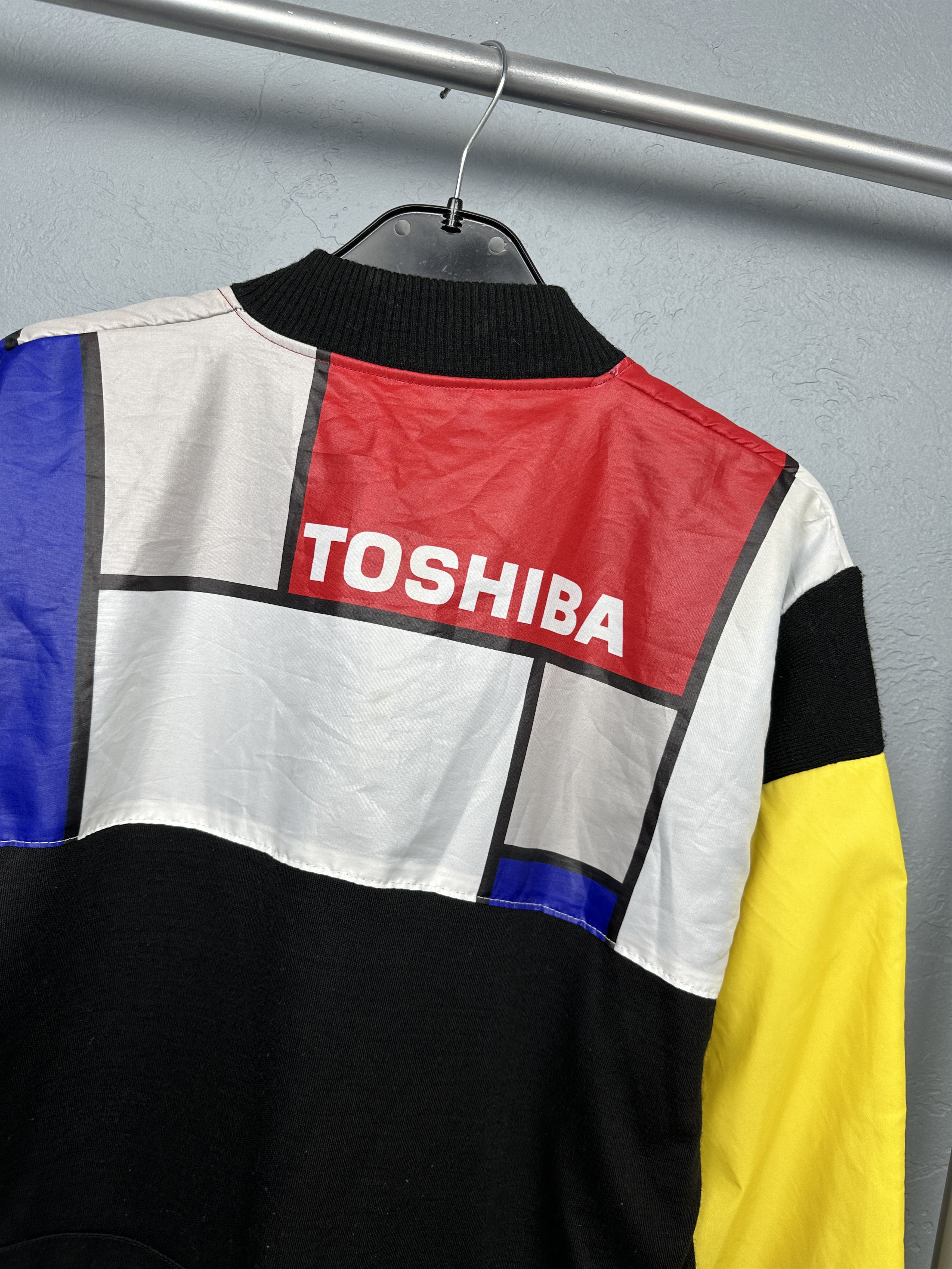 Bicycle Toshiba 90s Vintage Mens Bicycle Cycle Cycling Jacket Size US XL / EU 56 / 4 - 7 Thumbnail