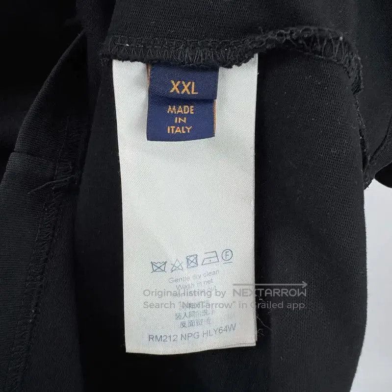 Louis Vuitton Louis Vuitton Black XXL Men's T-Shirt . Size US XXL / EU 58 / 5 - 5 Thumbnail