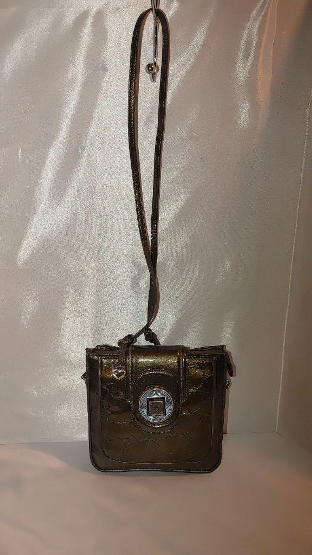Brighton Brighton Patent Leather Reptile Print Crossbody Size ONE SIZE - 2 Thumbnail