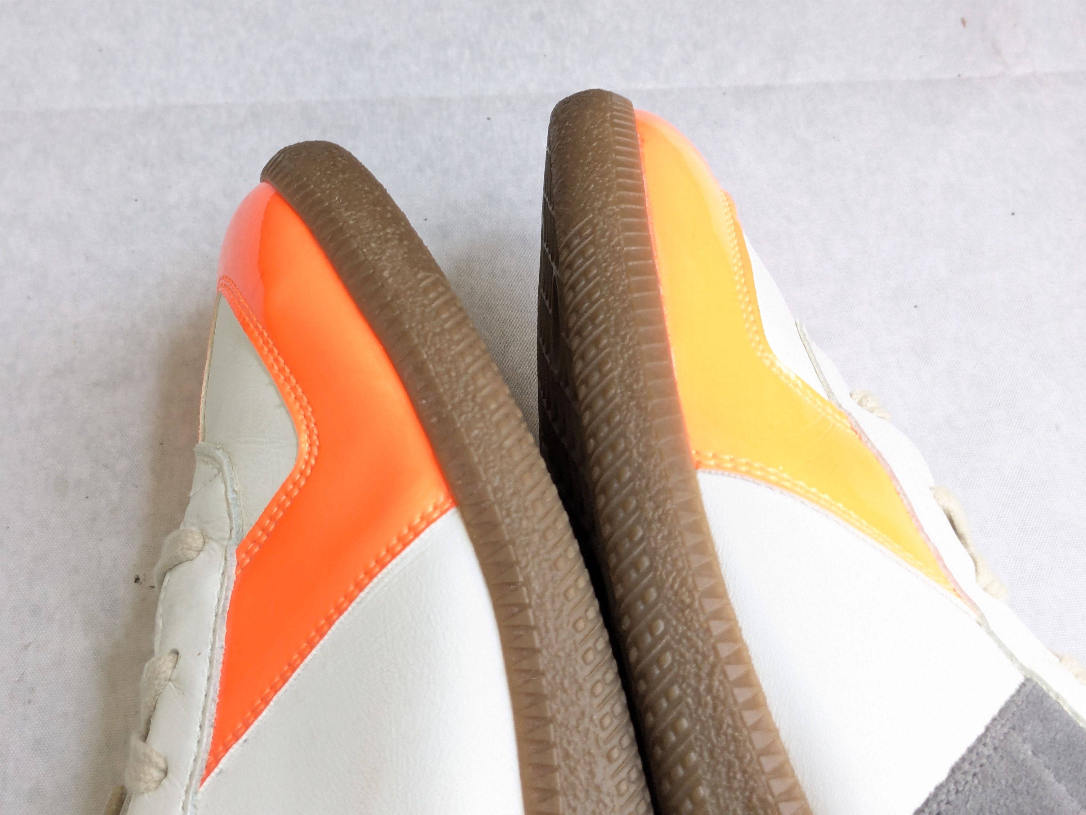 Maison Margiela Maison Margiela Replica GAT White Gray Orange 10 43 Low Size US 10 / EU 43 - 11 Thumbnail