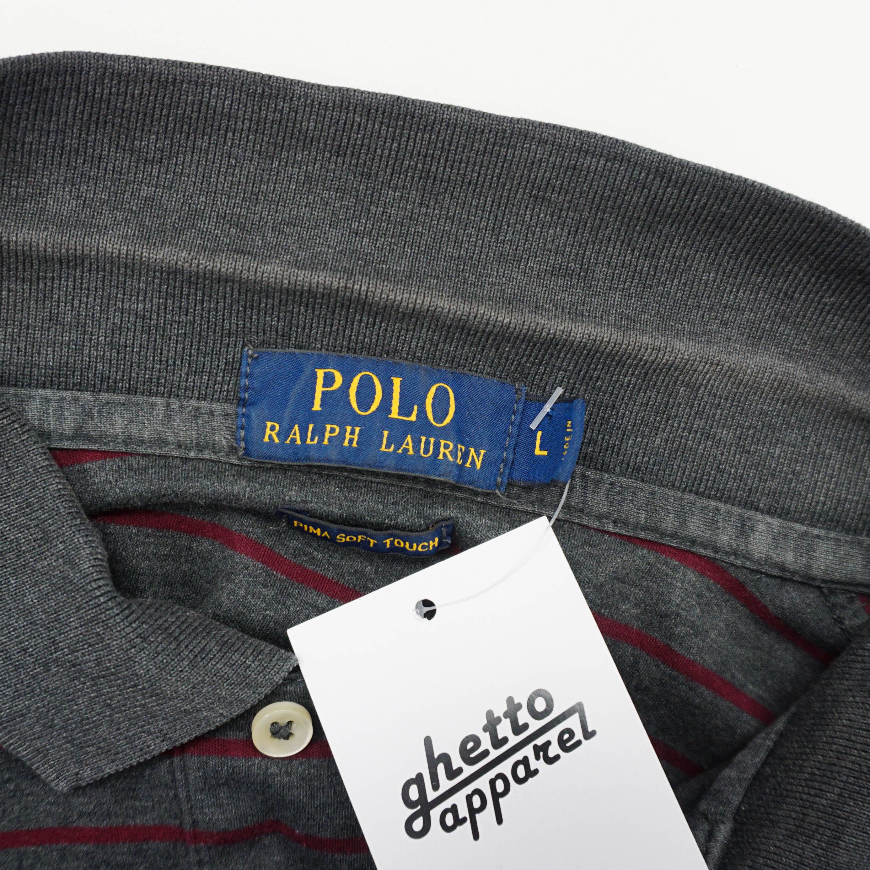 Polo Ralph Lauren Striped Embroidery Essential Polo Shirt Size US L / EU 52-54 / 3 - 4 Thumbnail