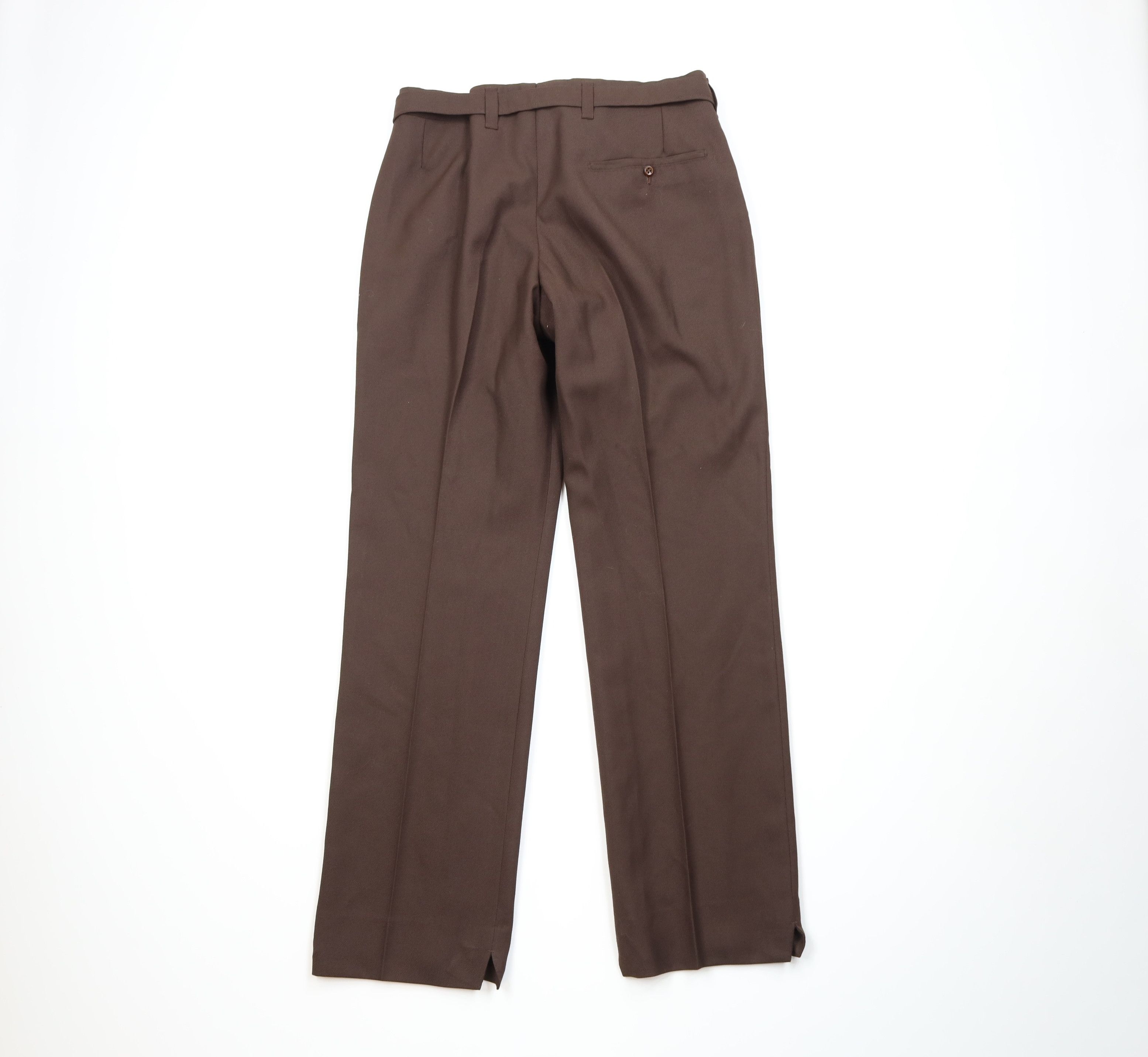 Vintage Vintage 50s Rockabilly Horse Equestrian Riding Pants Brown Size US 32 / EU 48 - 7 Thumbnail