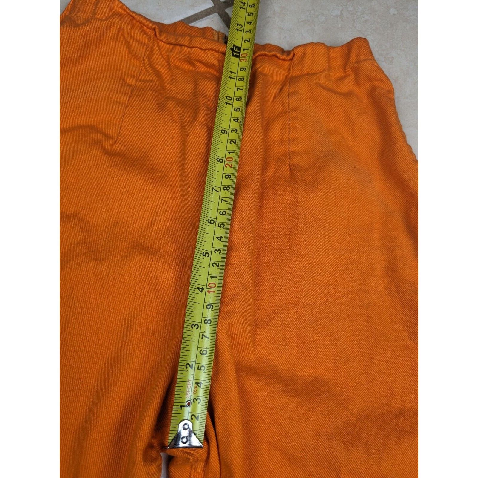Other 1960's Cole of California Orange Denim Pants High Waist Size 34" / US 12 / IT 48 - 6 Thumbnail