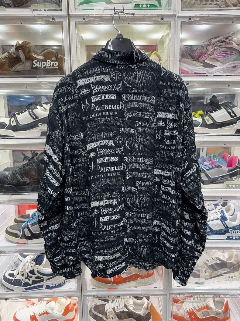 Balenciaga Balenciaga size 38 Graffiti full of shirts and coats Size M / US 6-8 / IT 42-44 - 2 Thumbnail