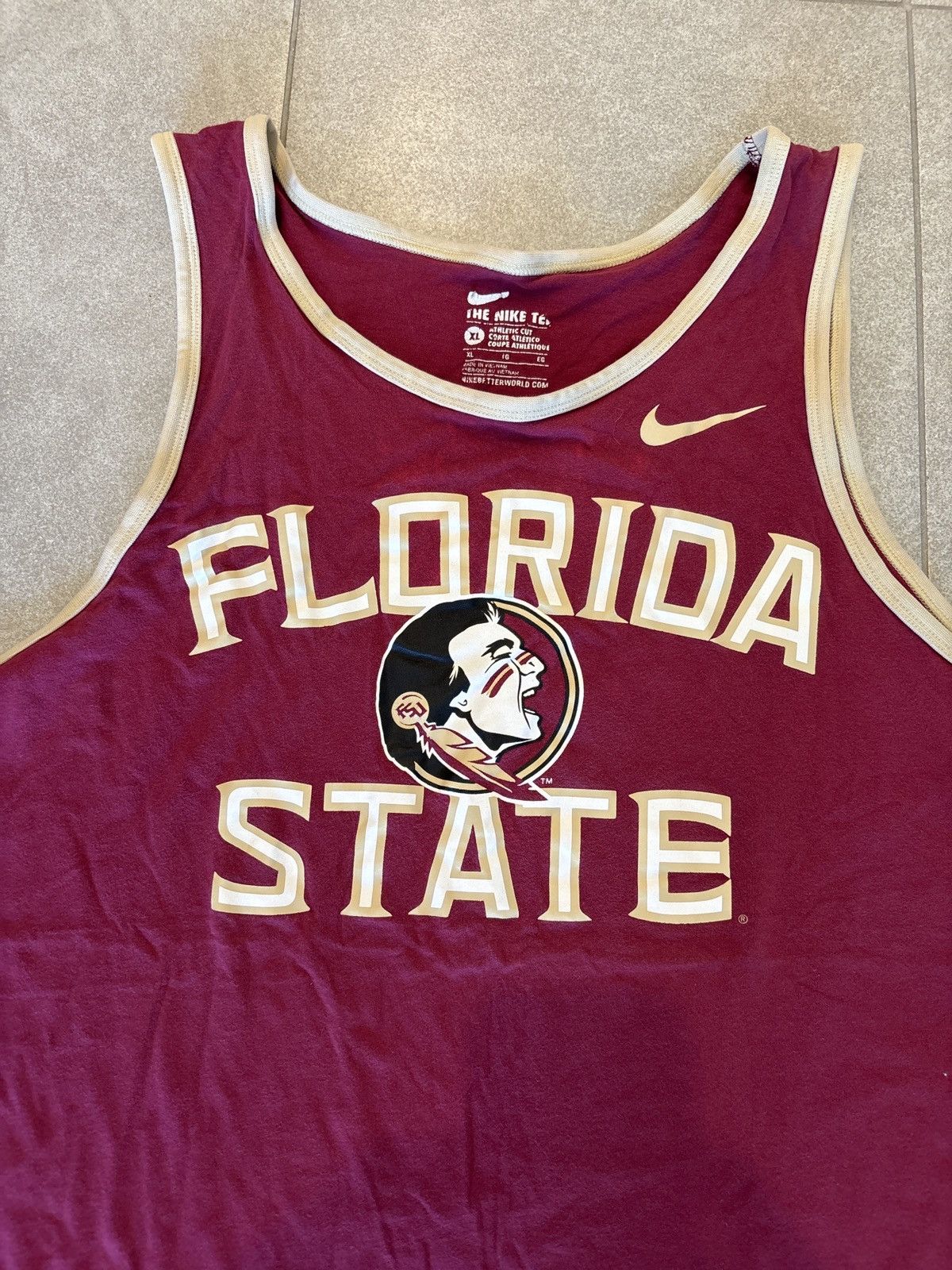 Nike Retro Nike FSU Tank Size US XL / EU 56 / 4 - 3 Thumbnail