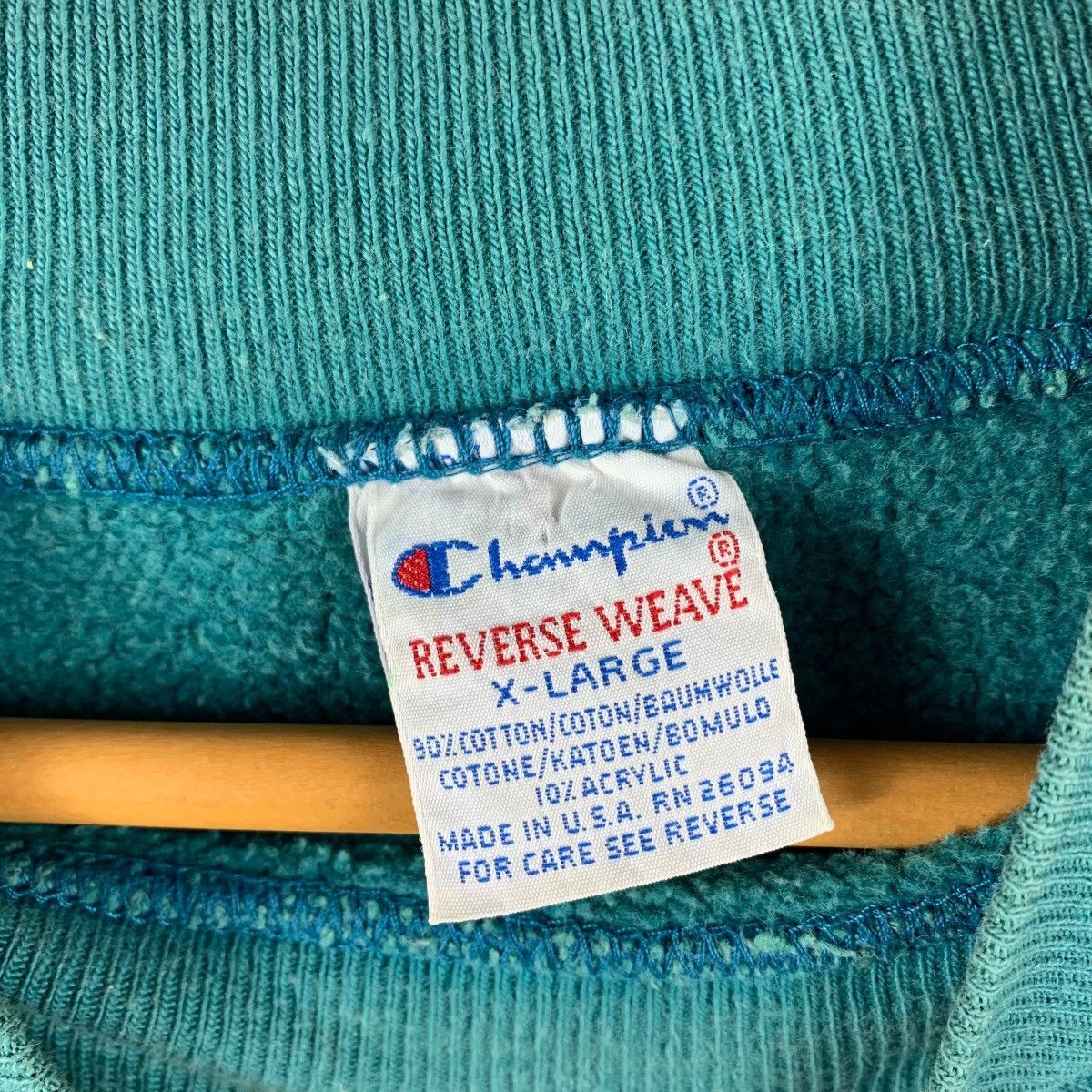 Champion × Vintage Vintage CHAMPION Reverse weave small logo sweatshirt Size US XL / EU 56 / 4 - 3 Thumbnail
