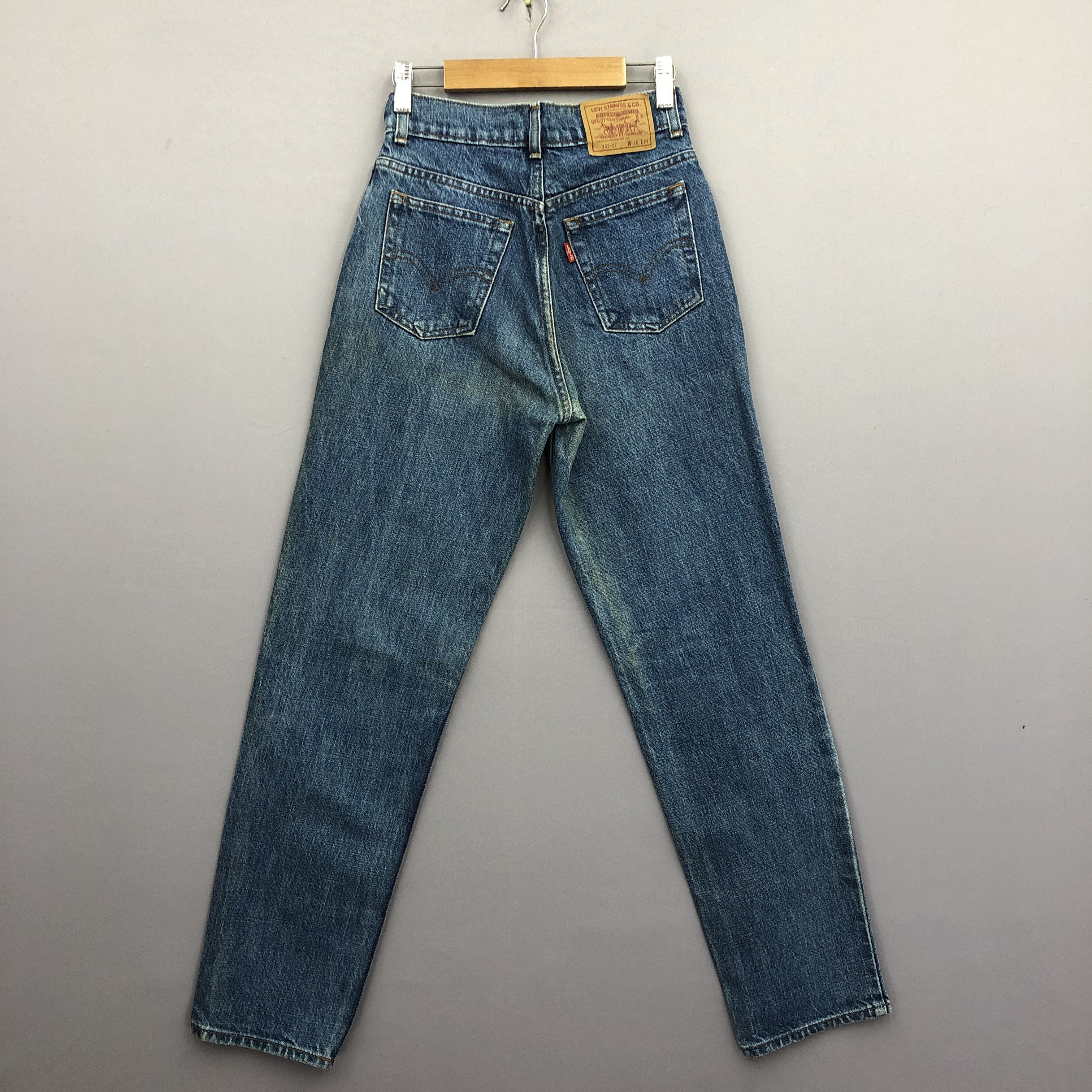 Levi's Vintage Levis 305 Stonewash Jeans Levi's Tiny Size Denim Size 24" / US 00 / IT 34 - 2 Thumbnail