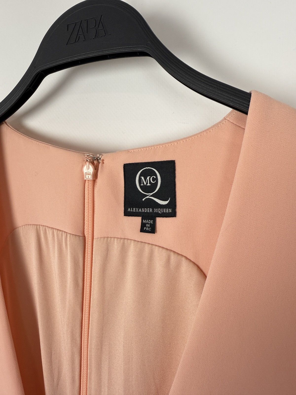 MCQ MCQ by Alexander McQueen Light Peach Mini Dress IT40 Size S / US 4 / IT 40 - 3 Thumbnail