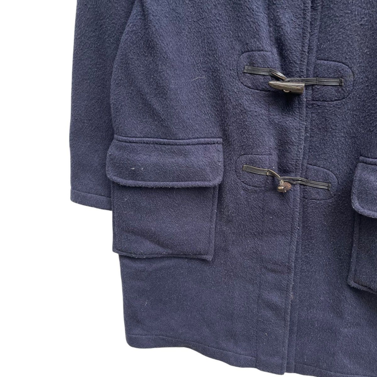 Autumn Cashmere × Gloverall 💥Vintage Gloverall Duffle Coat Checked Lined Hooded Jacket Size US M / EU 48-50 / 2 - 6 Thumbnail