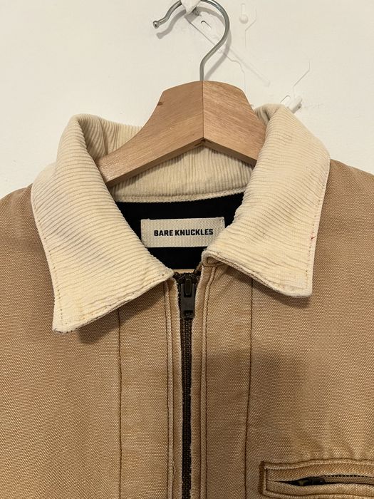 Bare Knuckles Bare Knuckles Tan Canvas Work Jacket Medium Grailed
