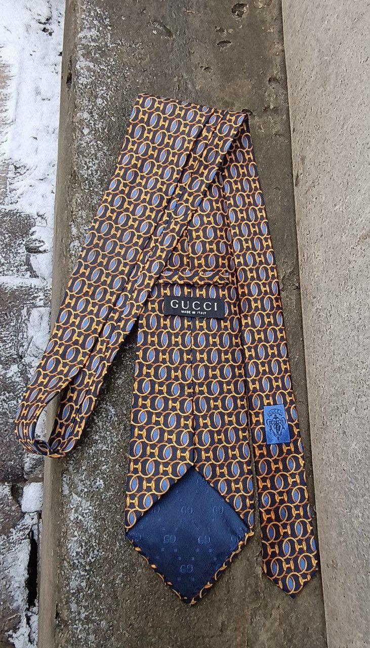 Gucci Gucci silk monogram tie Size ONE SIZE - 2 Thumbnail