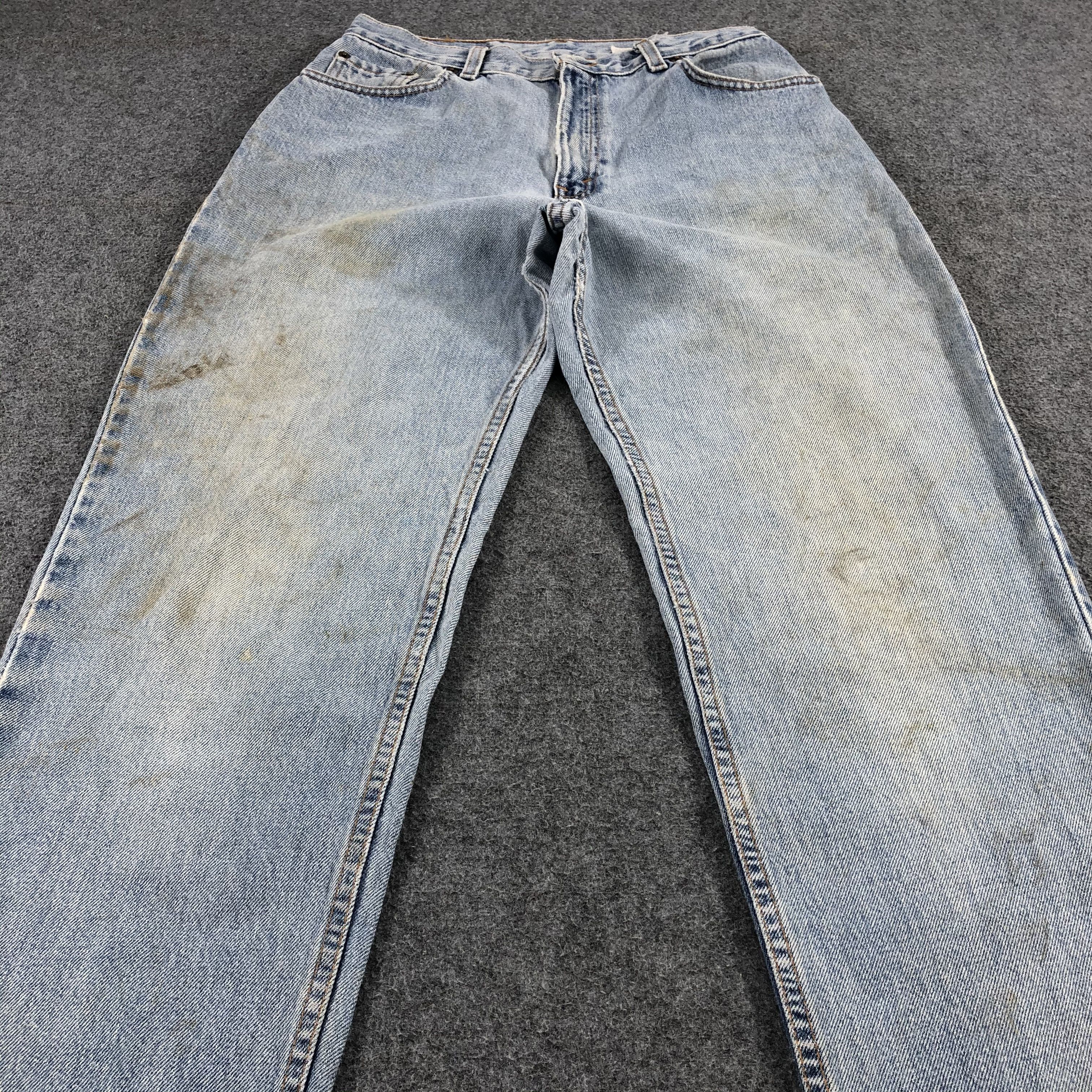 Levi's × Vintage 90s Vintage Light Wash Levis 550 Jeans-JM1705 Size US 29 - 3 Thumbnail