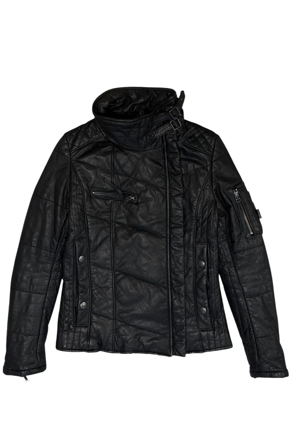 Archive Leather Jacket | Grailed