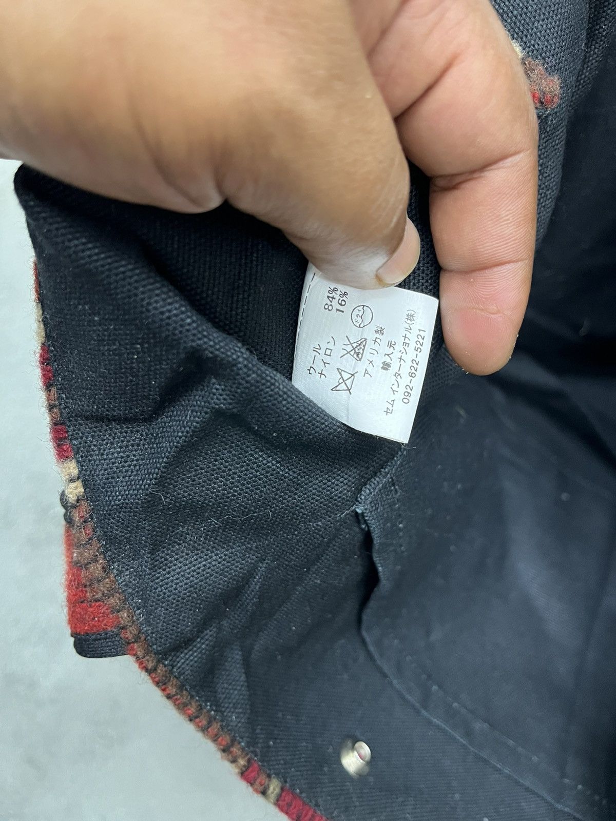 Johnson Woolen Mills ARCHIVE🔥JOHNSON WOOLEN MILLS CHECK TOTE BAG Size ONE SIZE - 9 Thumbnail