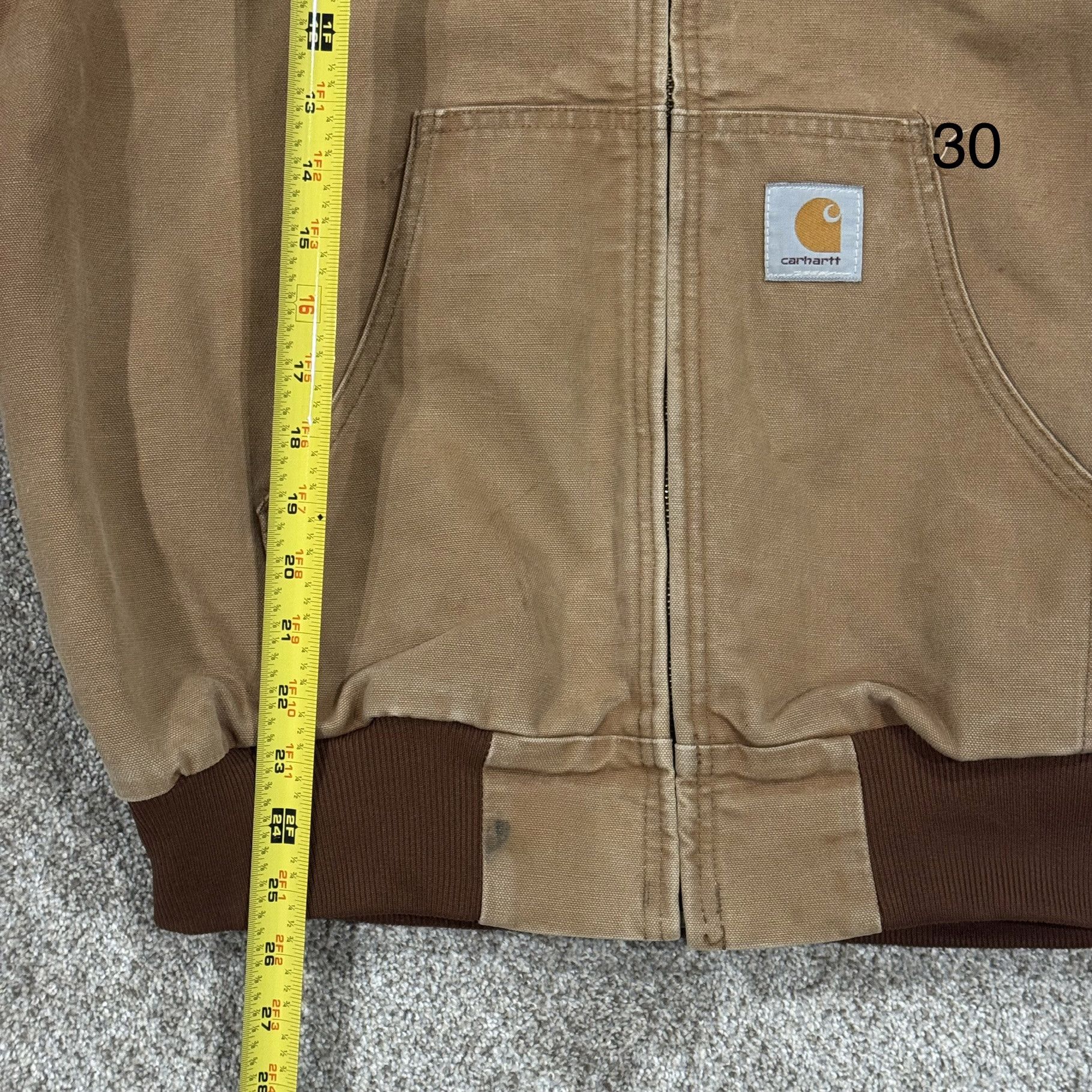 Carhartt Carhartt Men's Tan and Brown Jacket Size US L / EU 52-54 / 3 - 6 Thumbnail