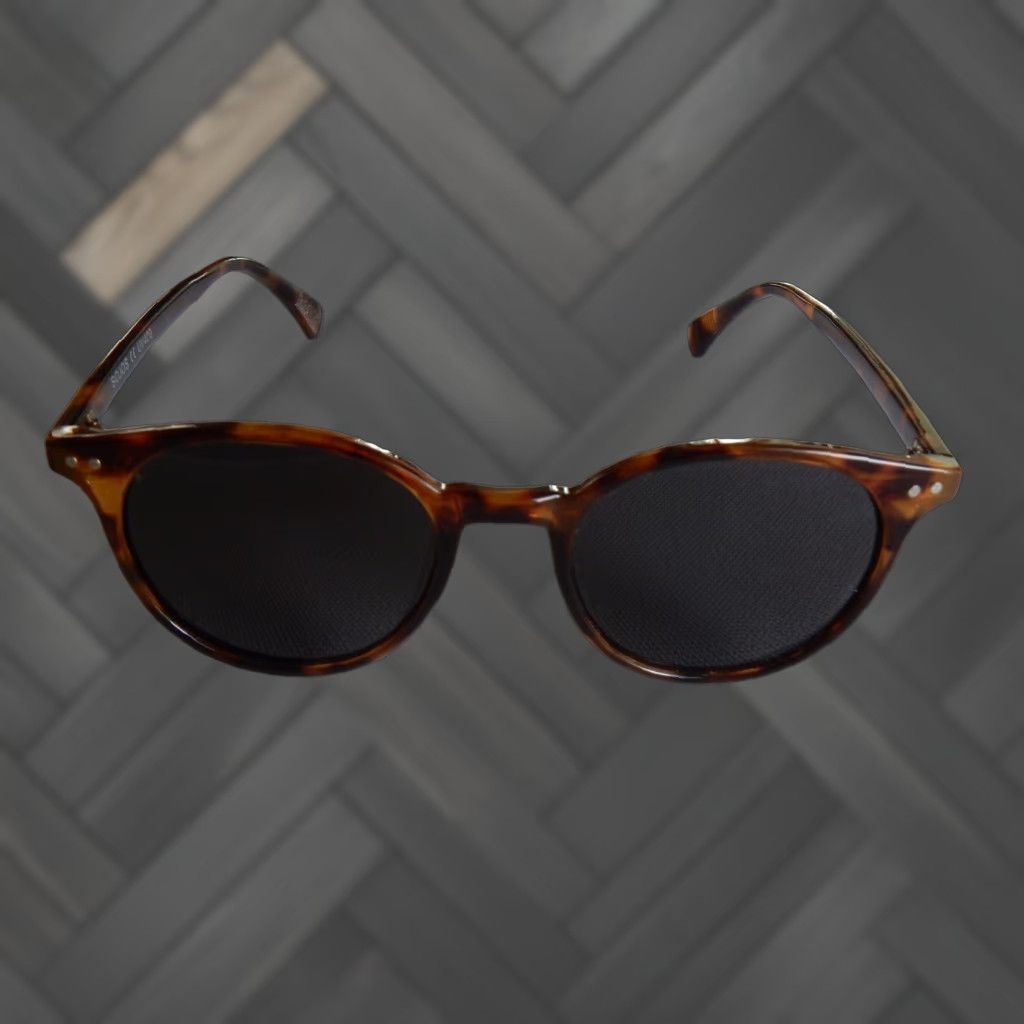 Vintage Sojos Sunglasses Women Brown Small Scratched Lens Fashion Accessories Size ONE SIZE - 1 Thumbnail
