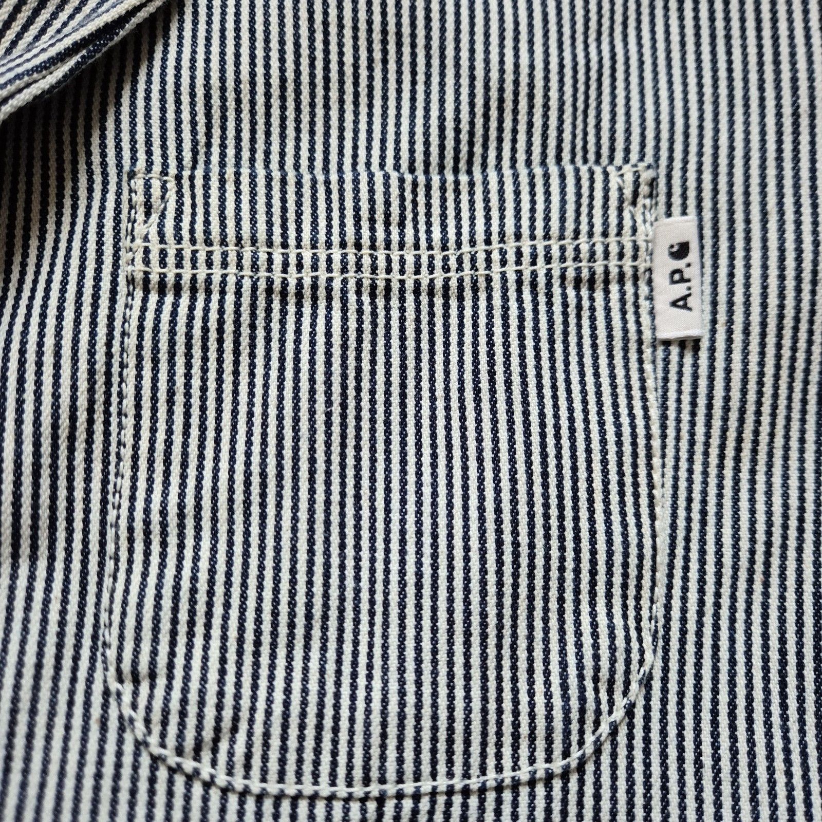 A.P.C. × Carhartt Wip A.P.C. x Carhartt WIP Sailor Jacket White Medium FW11 Size US M / EU 48-50 / 2 - 6 Thumbnail