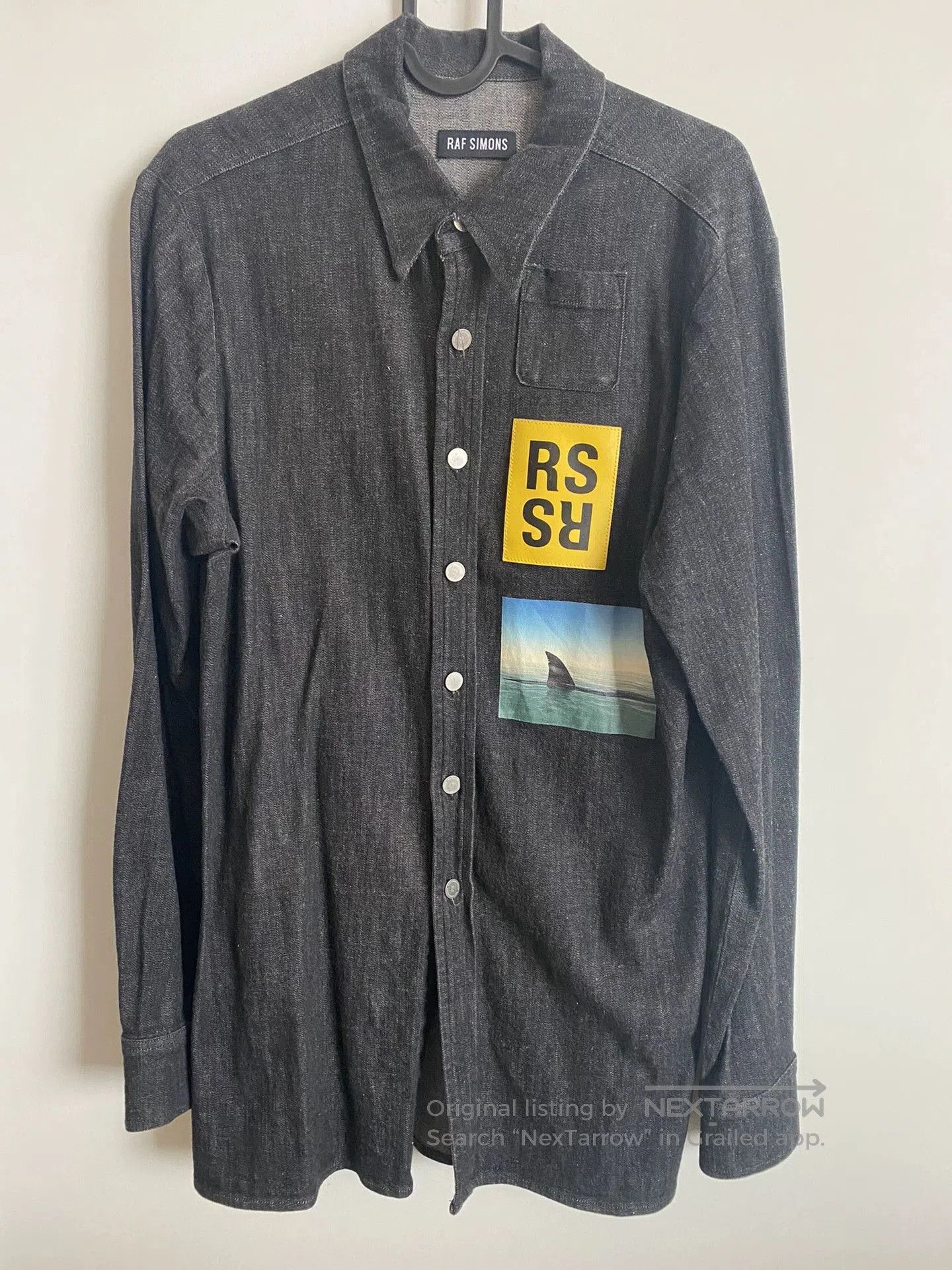 Raf Simons Raf Simons Washed Denim Shirt S. Size US S / EU 44-46 / 1 - 1 Thumbnail