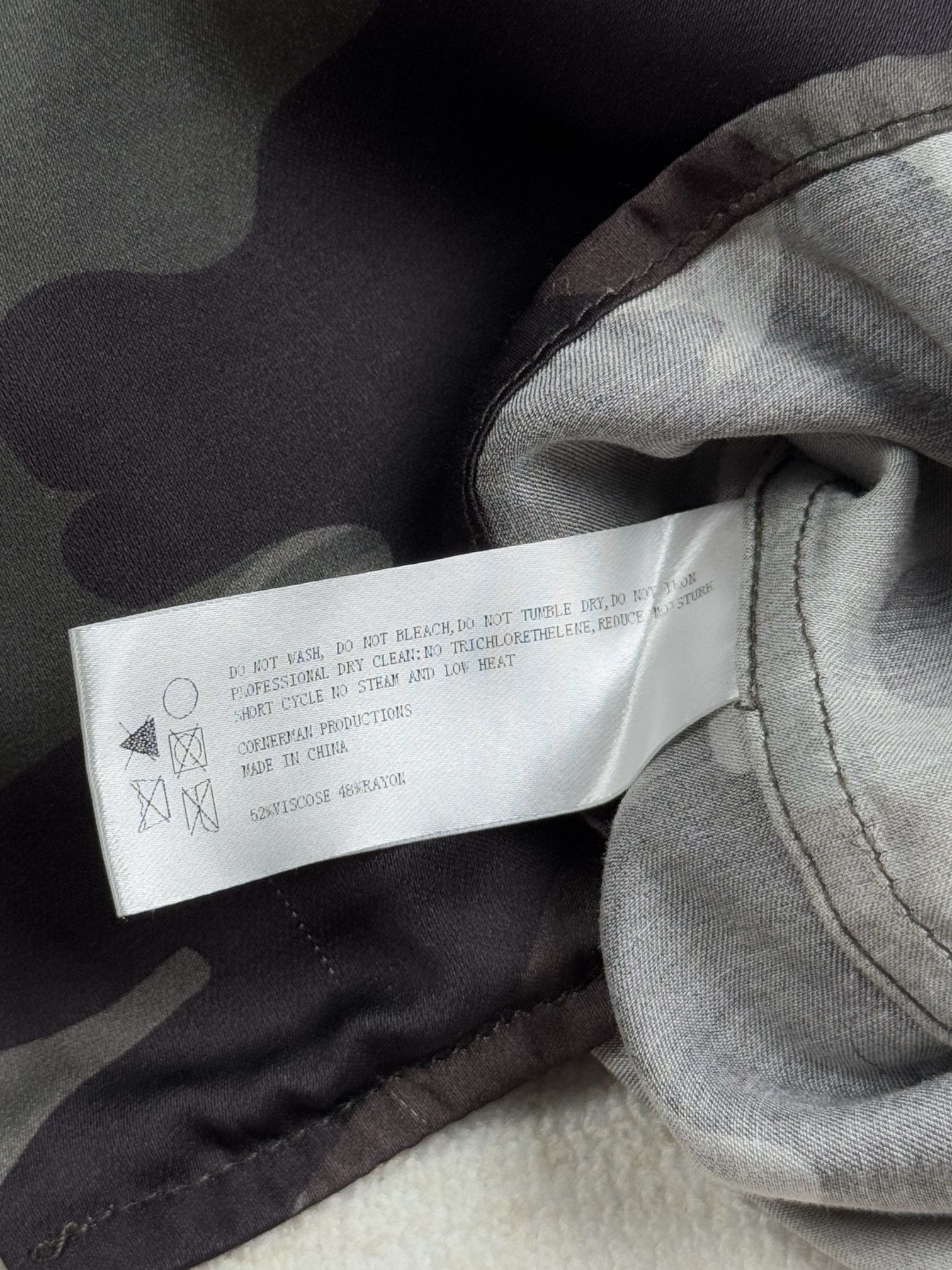 Stampd camo silk shirt Size US M / EU 48-50 / 2 - 10 Thumbnail