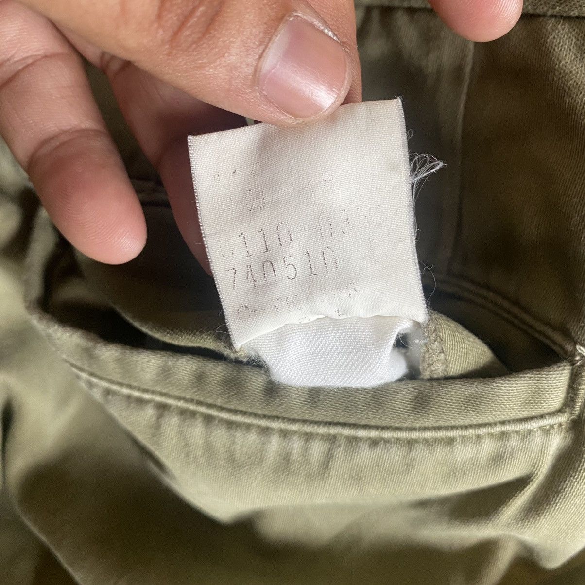 Vintage Vintage 88 Military Army Green Pants Size US 35 - 10 Thumbnail