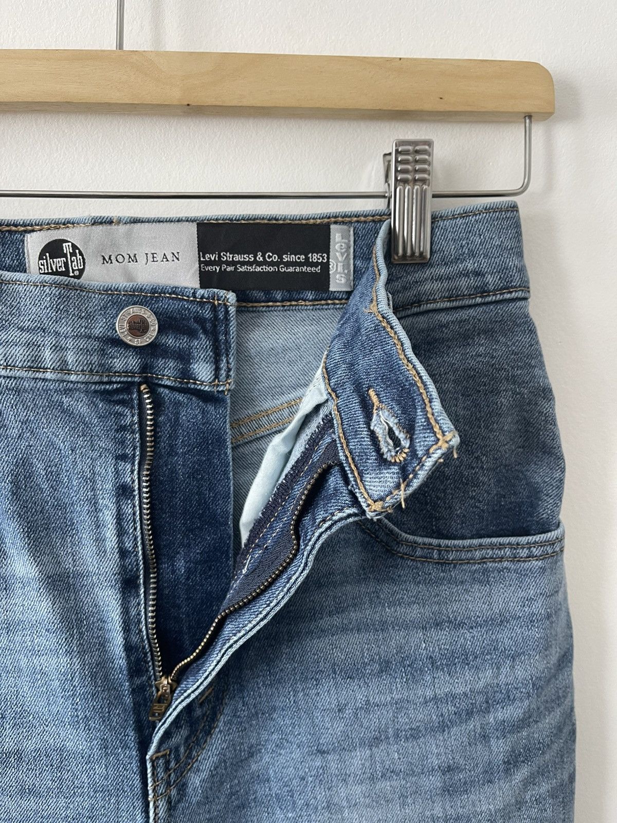 Levi's Rare LEVIS SILVERTAB Mom Jean Size 27" / US 4 / IT 40 - 12 Thumbnail