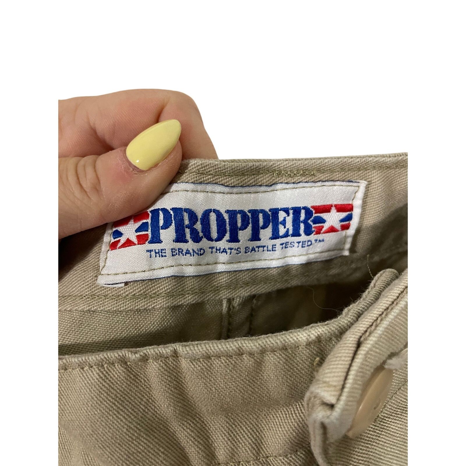 Propper Mens Propper Utility Cargo Combat Tactical Pants XL Khaki Size US 40 / EU 56 - 3 Thumbnail