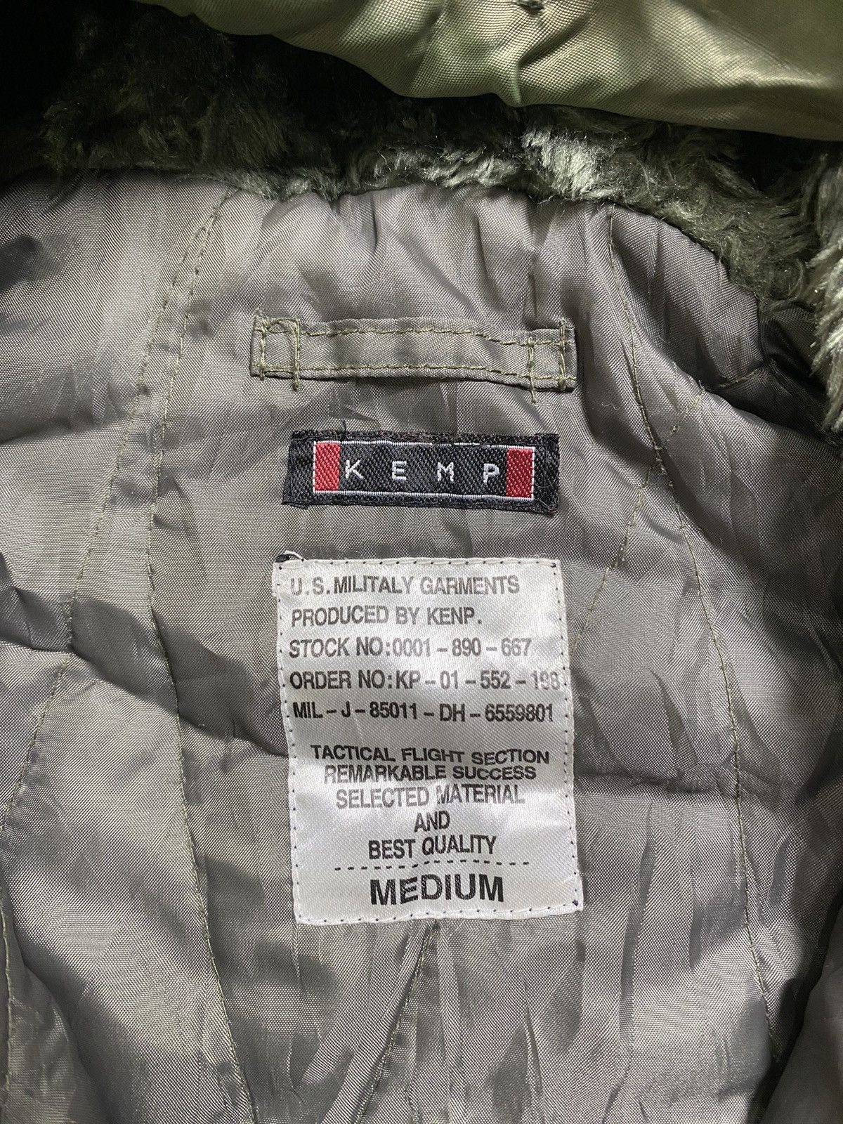 Japanese Brand VINTAGE KEMP US MILITALY JACKET Size US XL / EU 56 / 4 - 7 Thumbnail