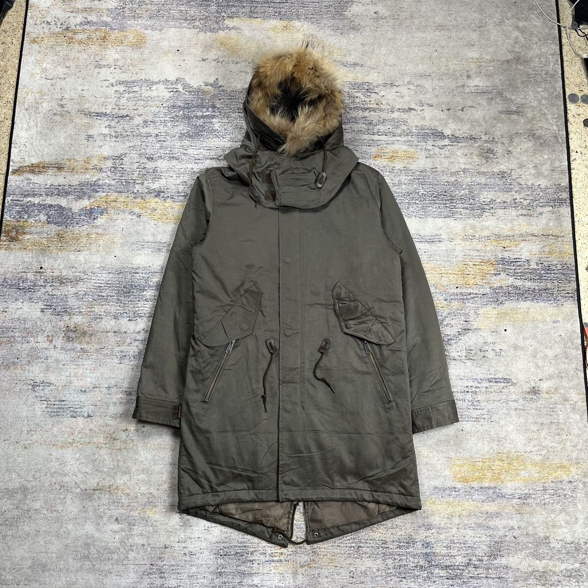 Japanese Brand Rattle Trap thermolite fur fishtail parka Size US M / EU 48-50 / 2 - 1 Thumbnail