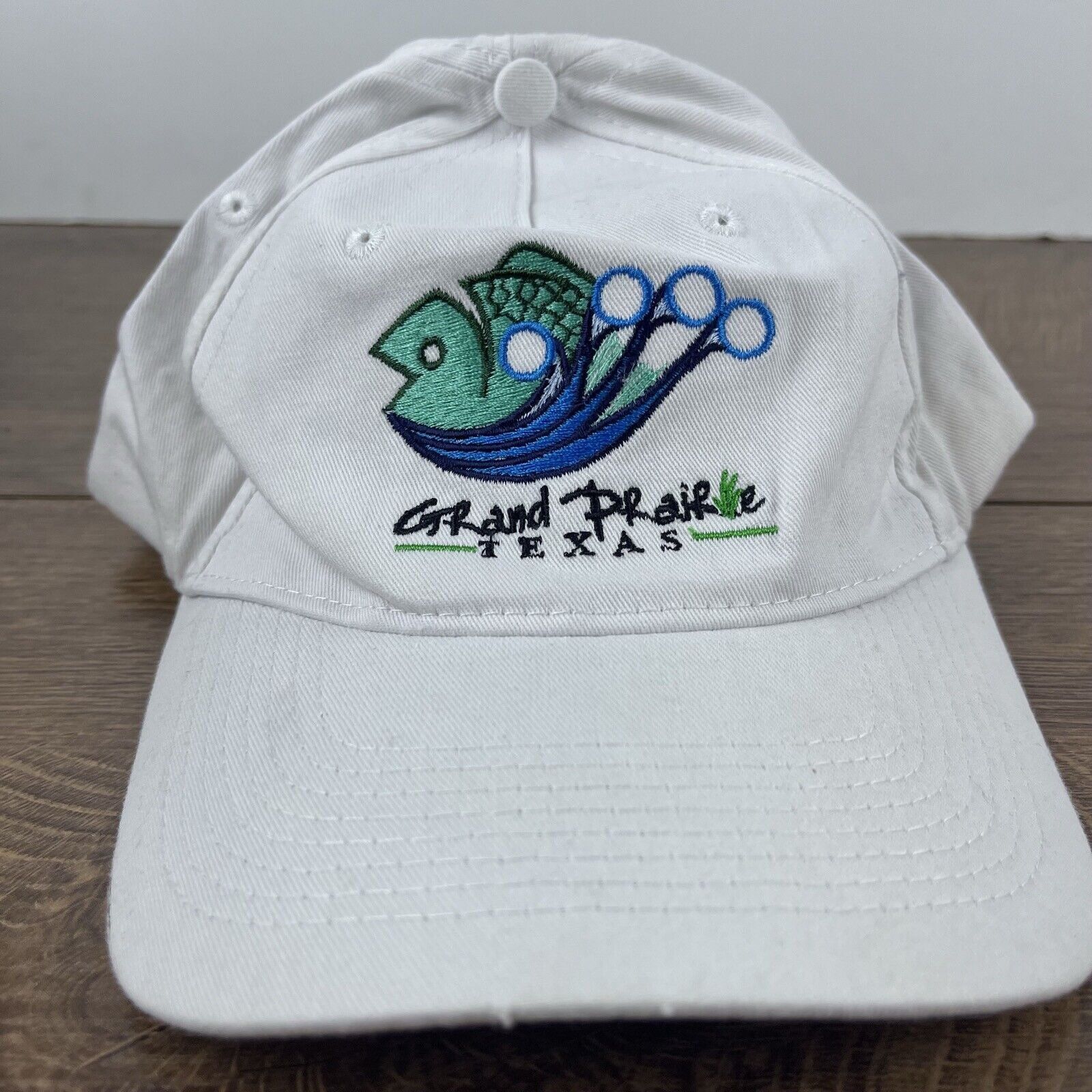 Other Grand Prarie Texas Hat White Cap Hat Adjustable Hat White Ad Size ONE SIZE - 4 Thumbnail