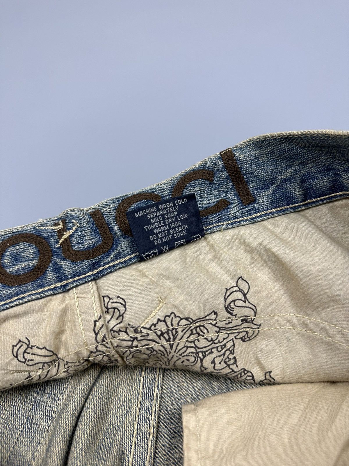 Other VINTAGE DAVOUCCI BAGGY JEANS Size US 36 / EU 52 - 13 Thumbnail