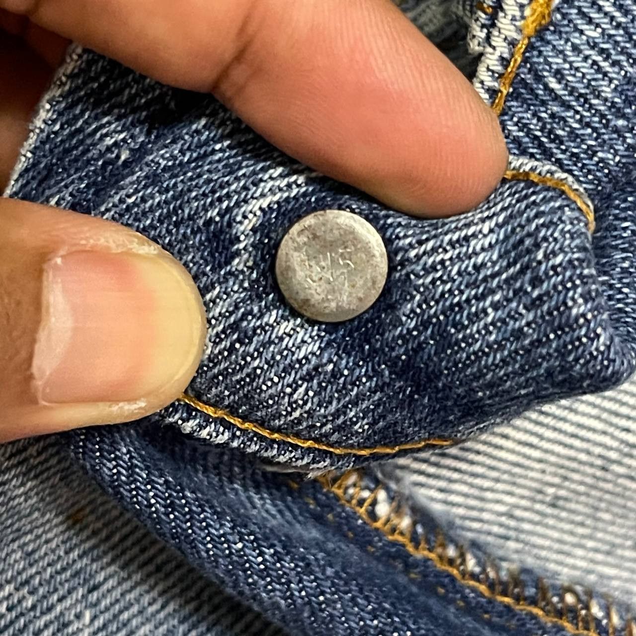 Levi's Vintage 70's Levis Orange Tab Denim Jeans Size US 35 - 10 Thumbnail
