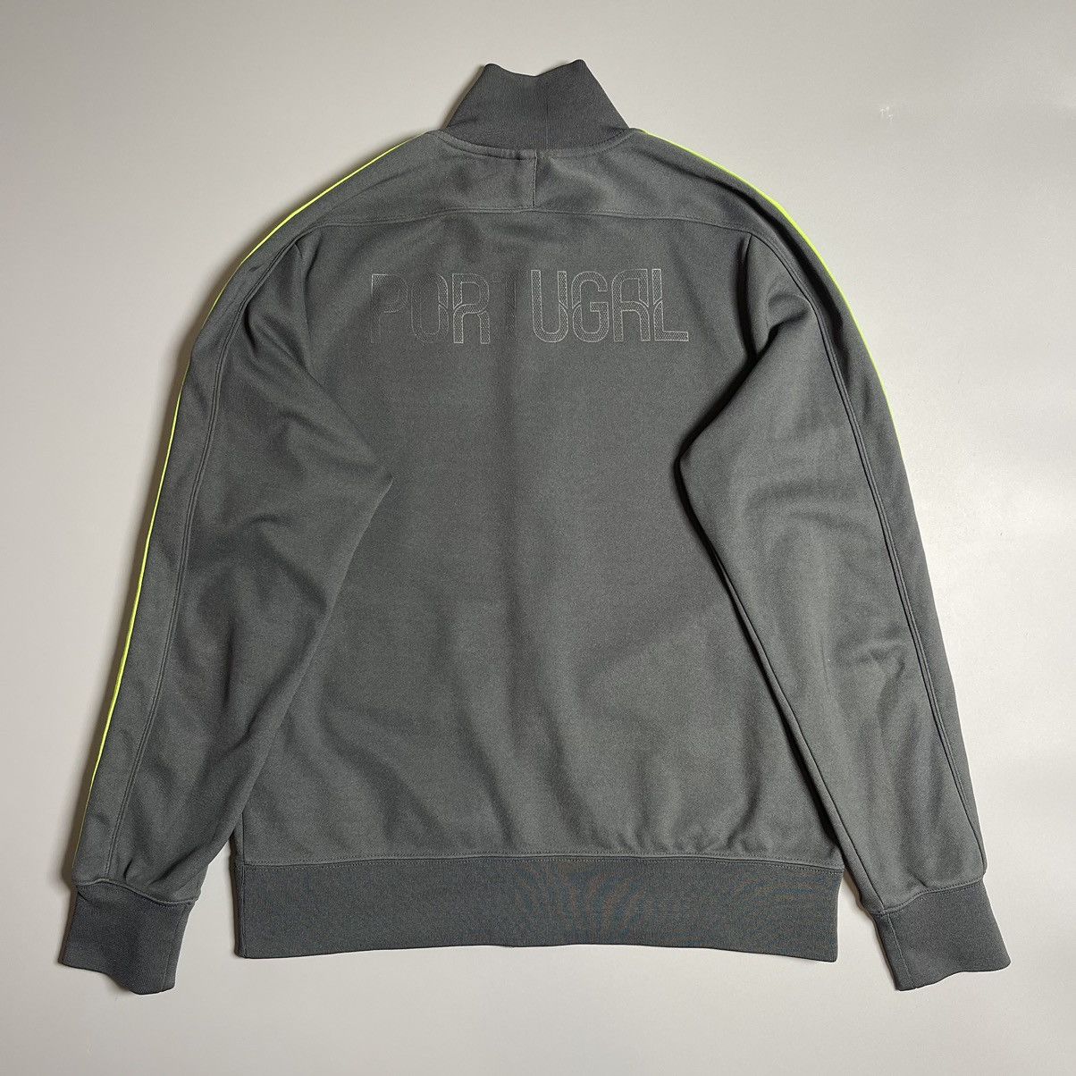 Nike × Vintage PORTUGAL NIKE N98 2012/2013 FOOTBALL ANTHEM TRACK TOP Size US L / EU 52-54 / 3 - 7 Thumbnail