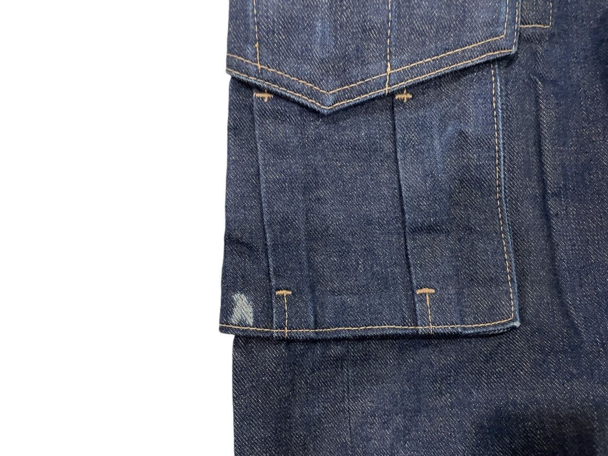 Bape × Vintage Denim Cargo Pants Size US 32 / EU 48 - 10 Thumbnail