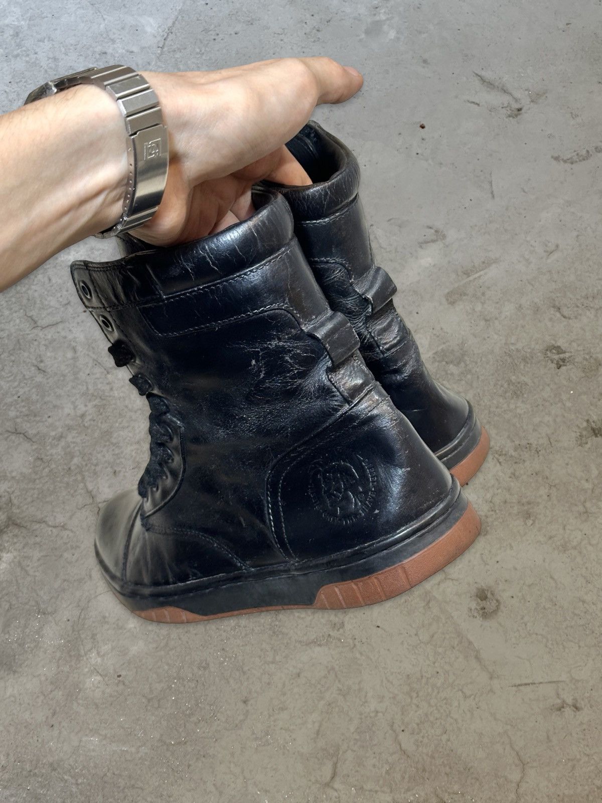 Diesel (FW17) BASKET BUTCH ZIPPY BOOTS Size US 9 / EU 42 - 7 Thumbnail