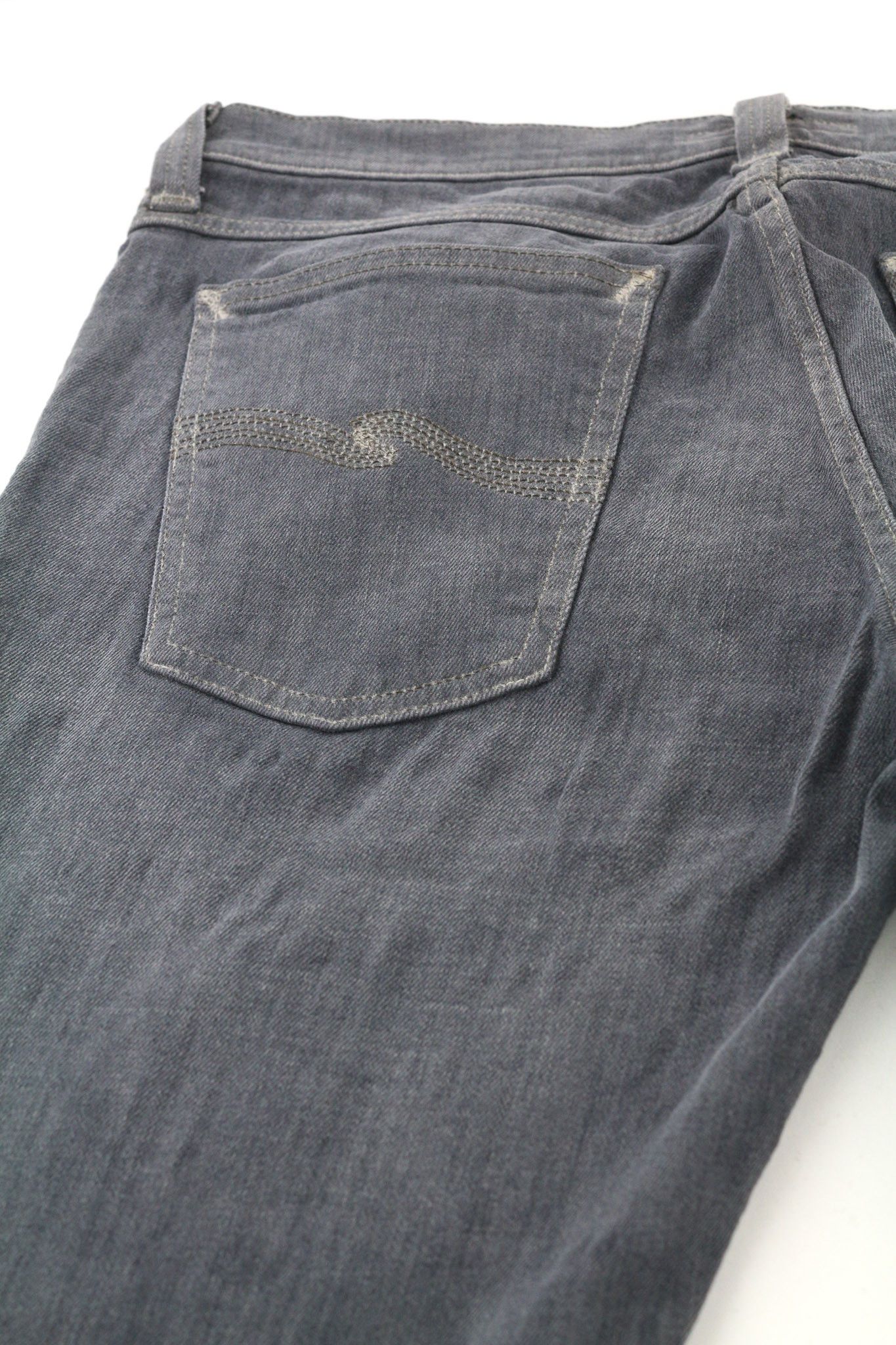 Nudie Jeans TIGHT LONG JOHN W32/L34 Organic Charcoal Leg Zip 80714 Size US 32 / EU 48 - 9 Thumbnail