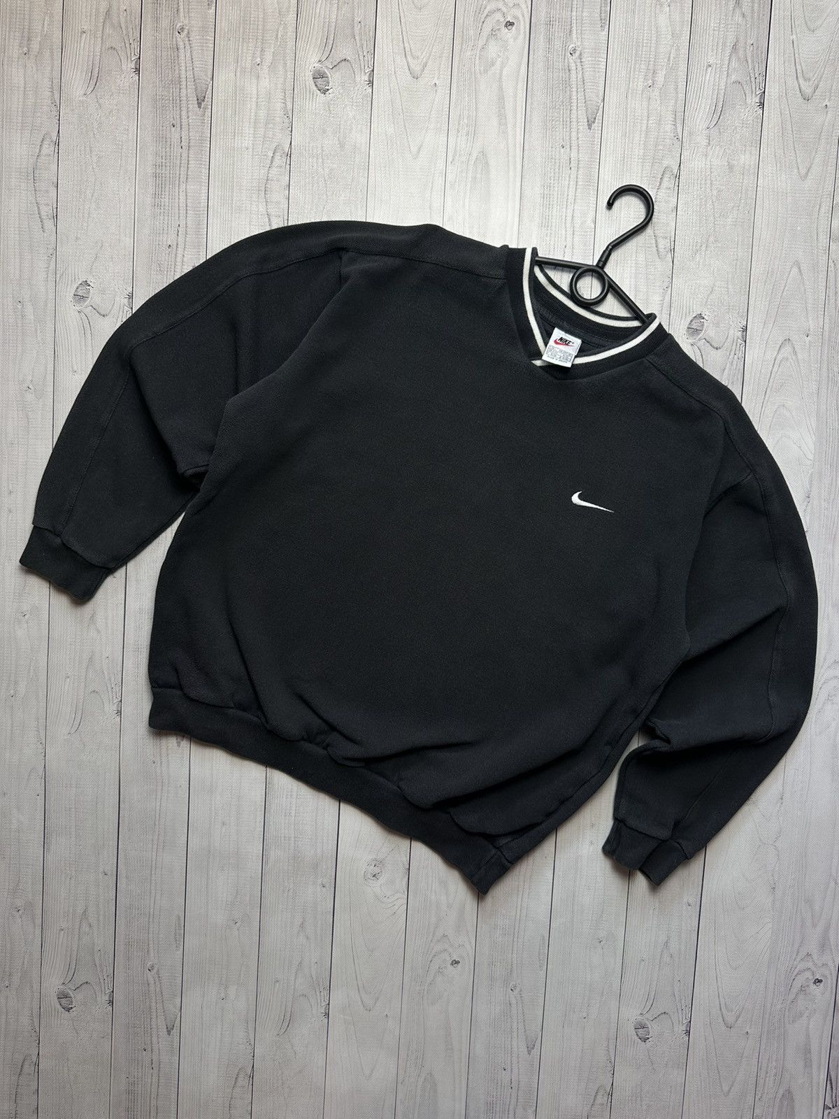 Nike × Vintage Vintage Nike sweatshirt logo size L Size US L / EU 52-54 / 3 - 1 Thumbnail