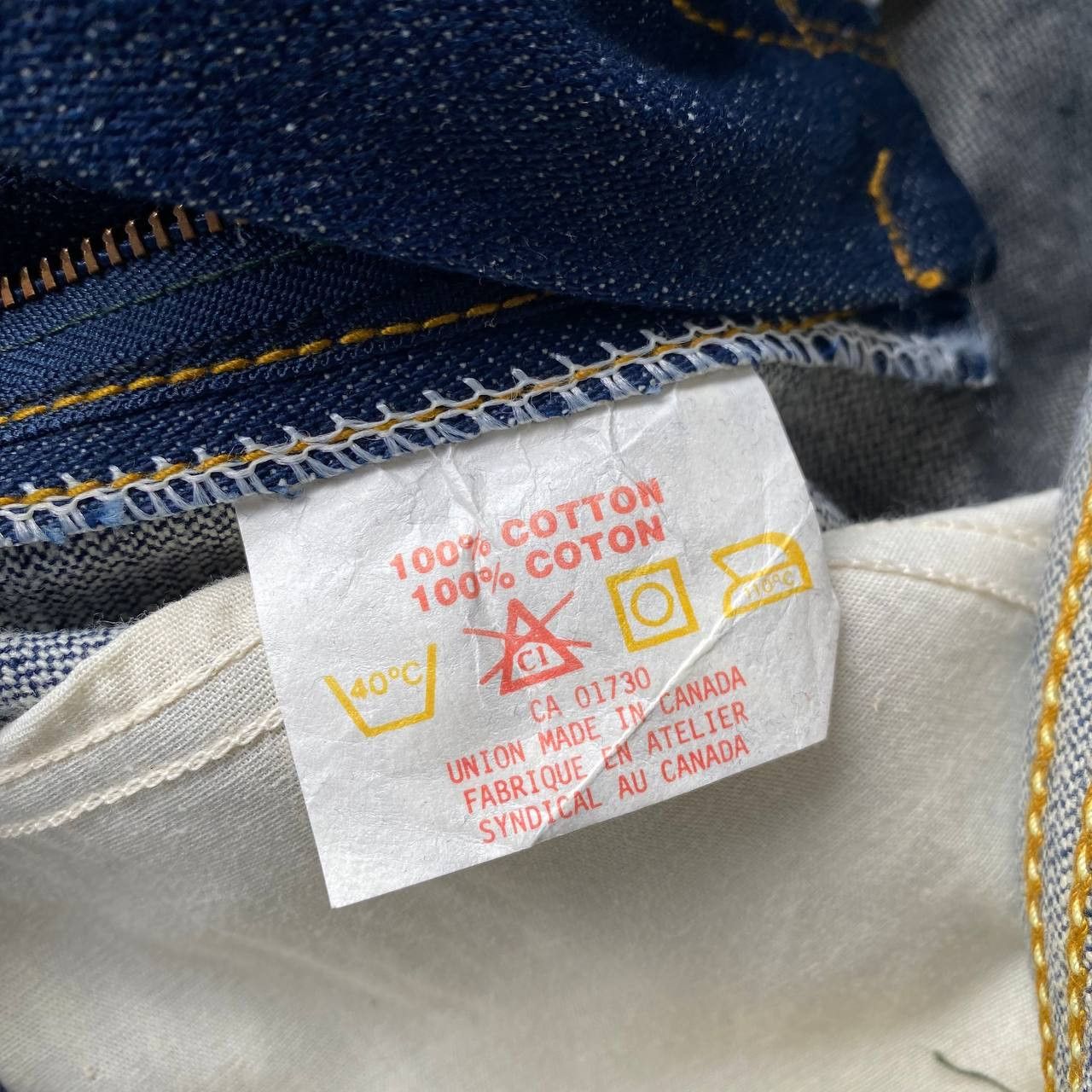 Vintage VERY RARE VINTAGE 60-70S PITCHRIDERS DENIM MADE IN CANADA Size US 28 / EU 44 - 17 Thumbnail