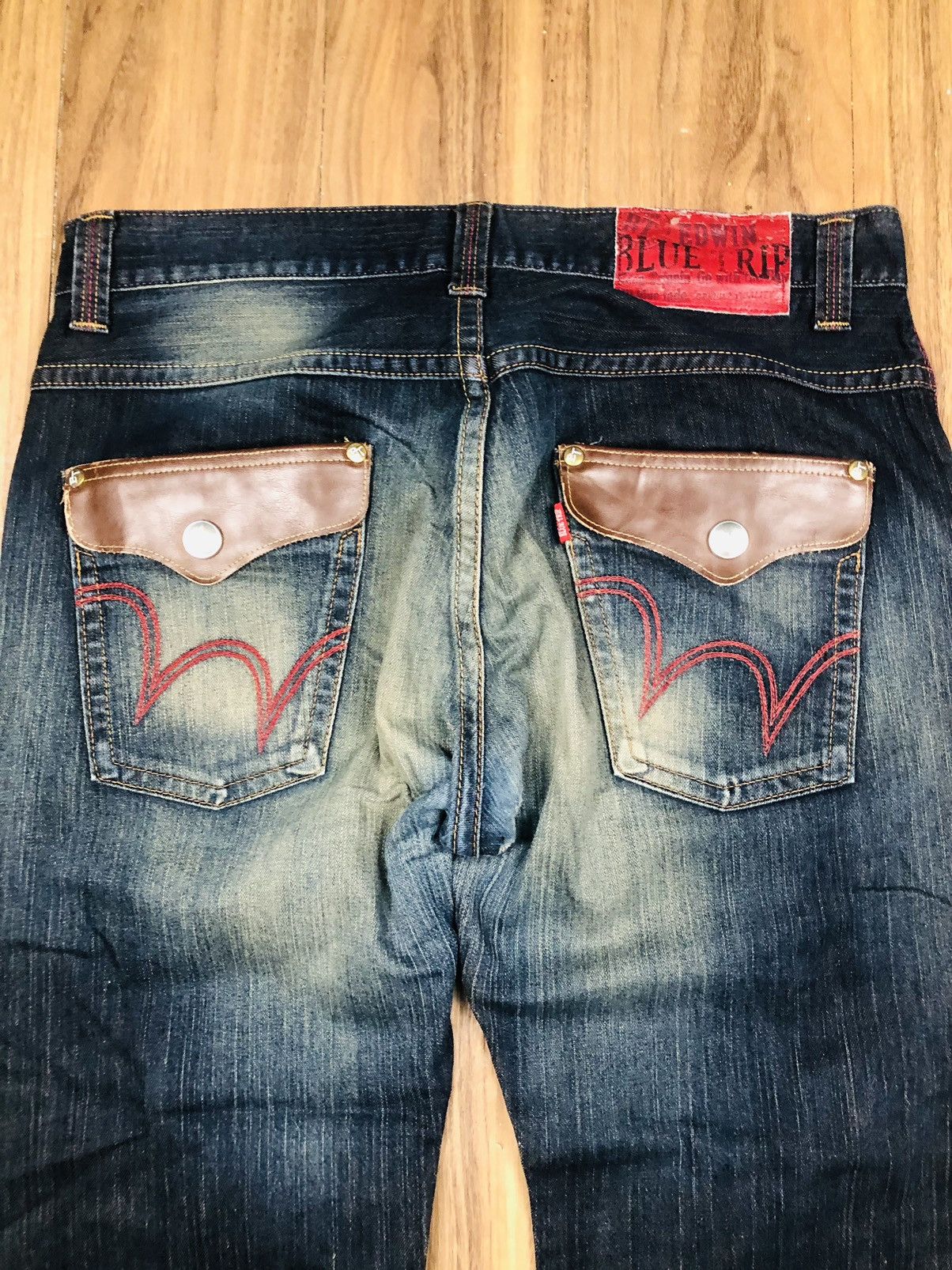 Edwin Edwin Blue Trip Jeans (34) Size US 36 / EU 52 - 13 Thumbnail