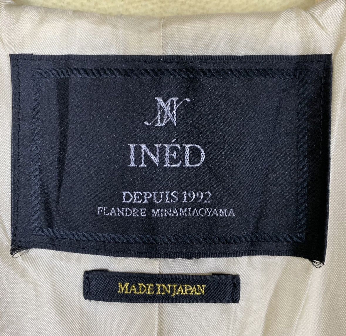 Yohji Yamamoto Vintage Ined by Yohji Yamamoto Wool Duffle Hoodie Coat SizeM Size M / US 6-8 / IT 42-44 - 9 Thumbnail