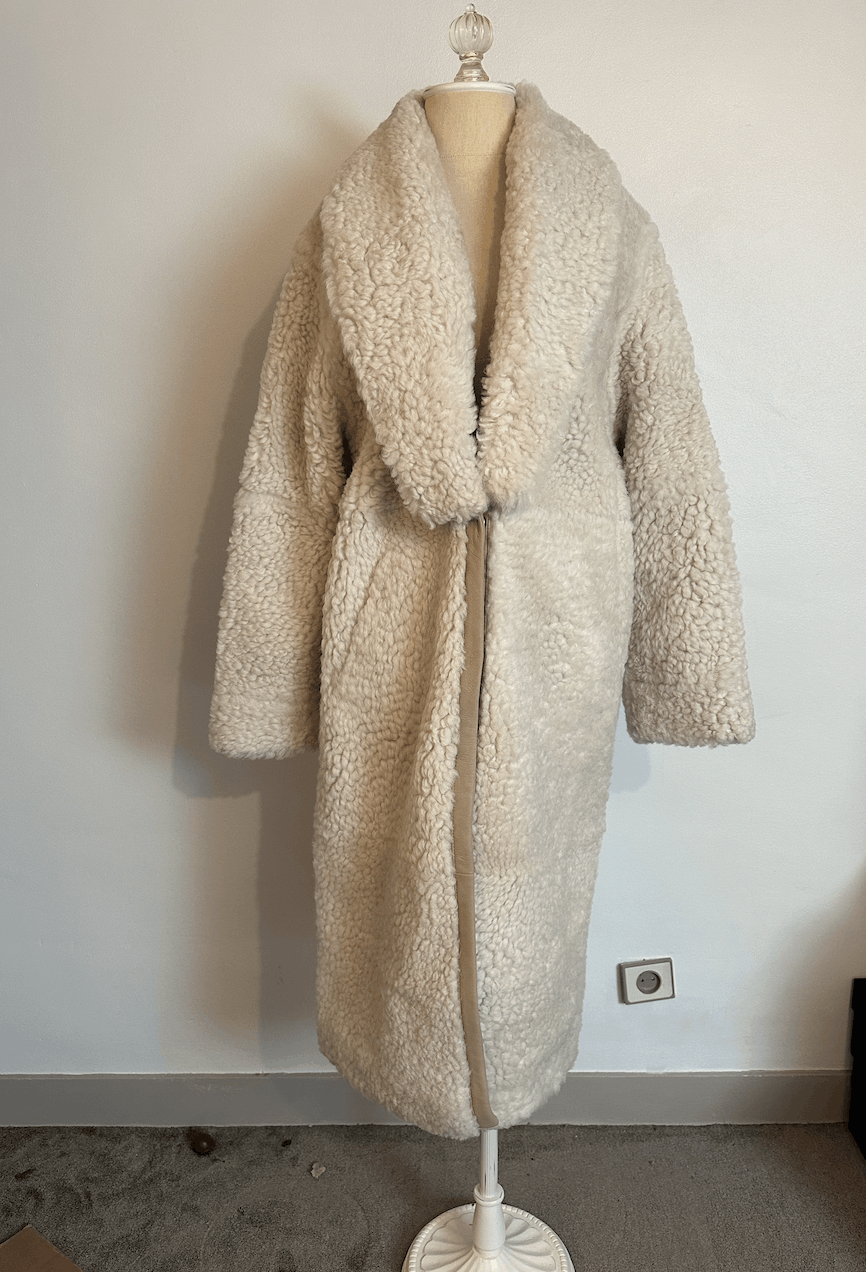 Iro Kamala Shearling Coat Size M / US 6-8 / IT 42-44 - 2 Thumbnail