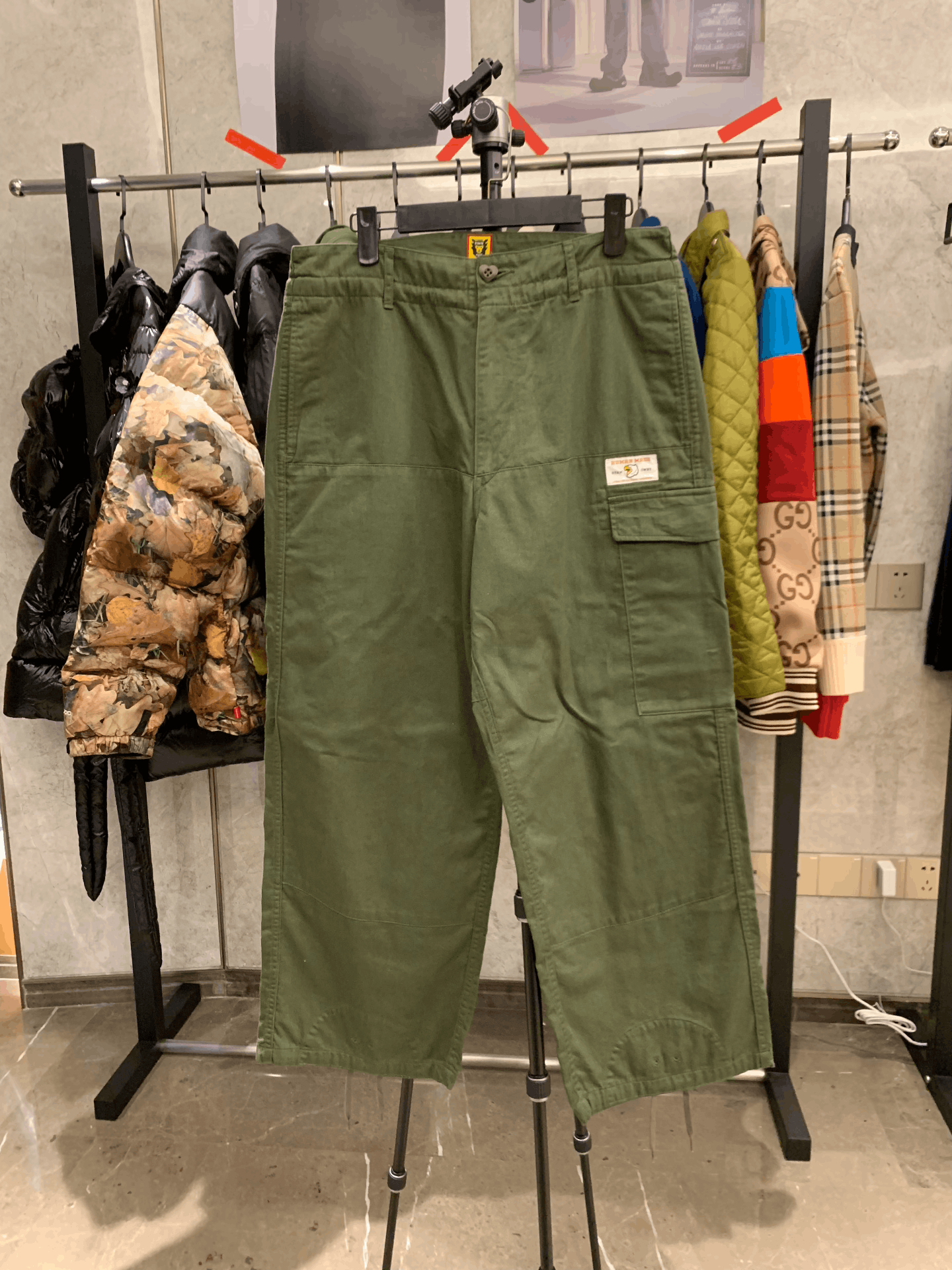 Human Made Human Made Cargo Green Casual Pants 28 Men Size US 28 / EU 44 - 1 Thumbnail