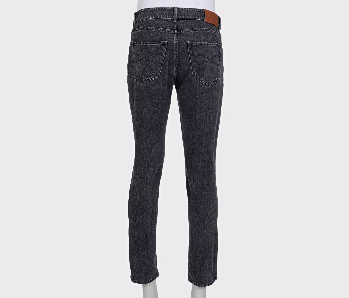 Brunello Cucinelli Brunello Cucinelli Black Straight Leg Jeans Men M Size US 33 - 3 Thumbnail