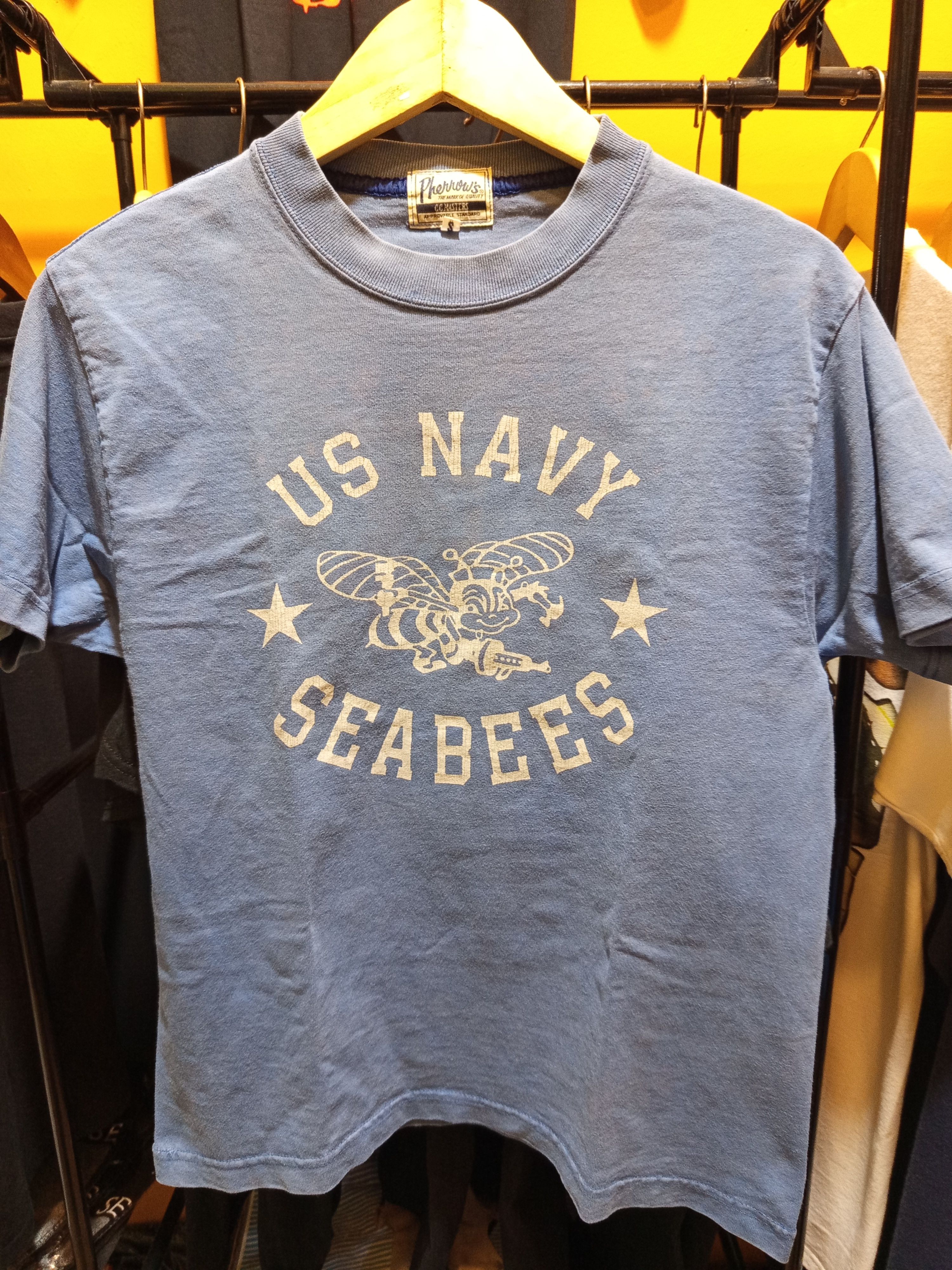 Pherrow's Vintage Pherrow’s US Navy Seabees T-Shirt Size US S / EU 44-46 / 1 - 1 Thumbnail