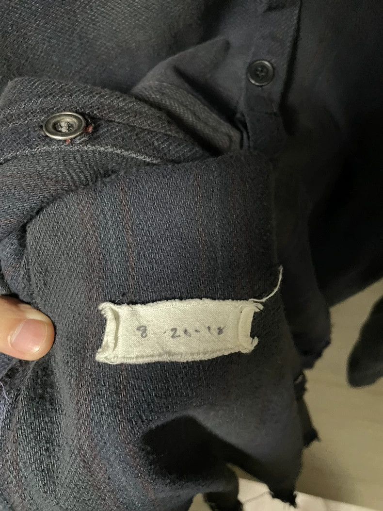 Greg Lauren greg lauren size 3 Deep blue patchwork shirt 2505-Nextarrow Size US L / EU 52-54 / 3 - 5 Thumbnail
