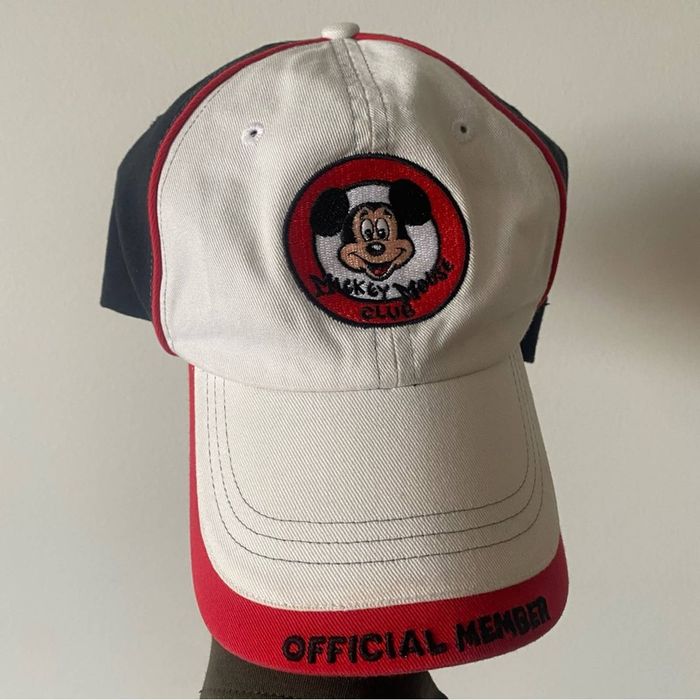 Disney Vintage 90s Walt Disney World Mickey Mouse Club Hat 