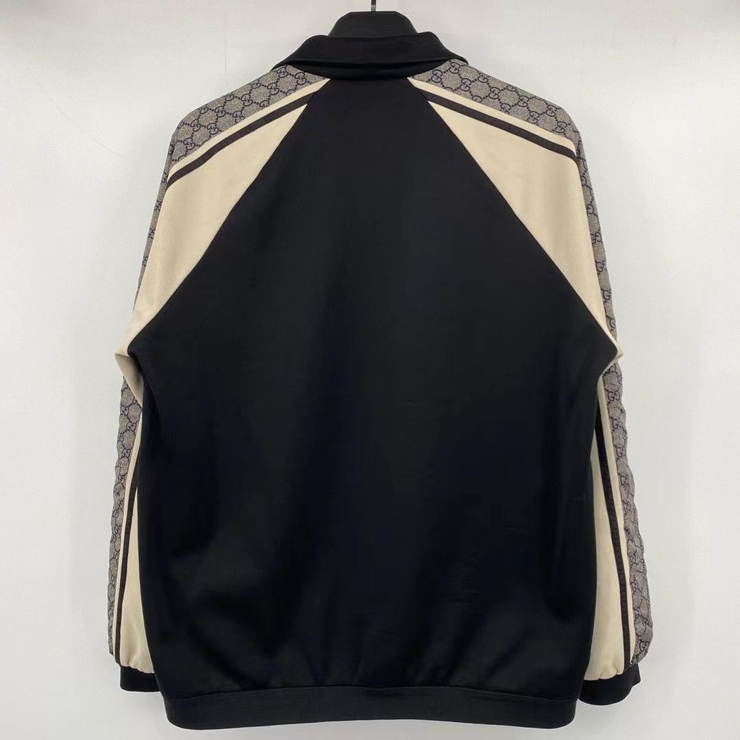 Gucci Gucci snake print school uniform zipper jacket Size US L / EU 52-54 / 3 - 2 Thumbnail