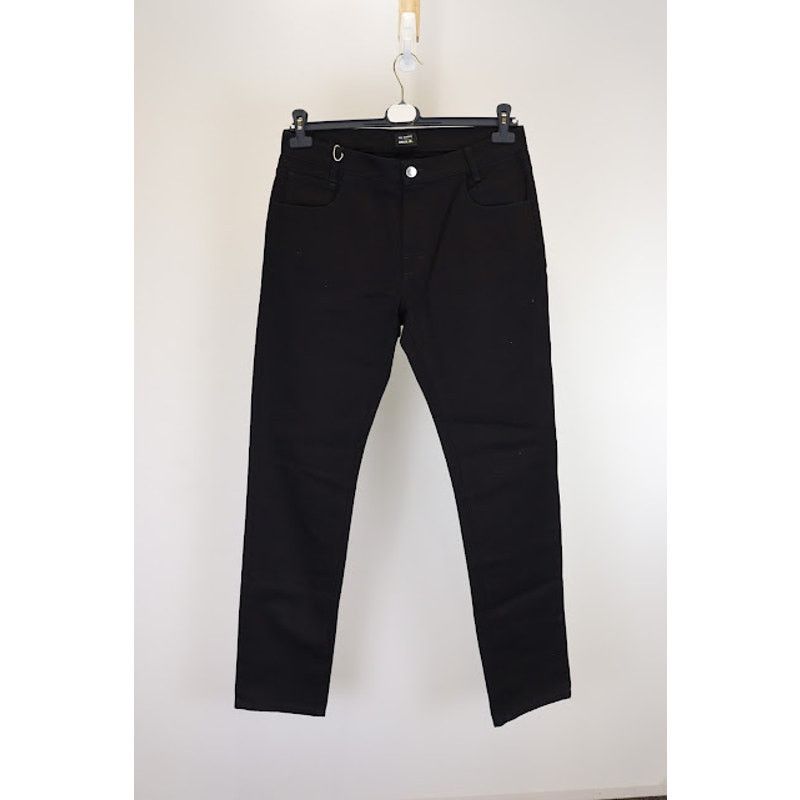 Raf Simons o1rshd1 Slim Fit Denim Pants in Black Size US 31 - 1 Thumbnail