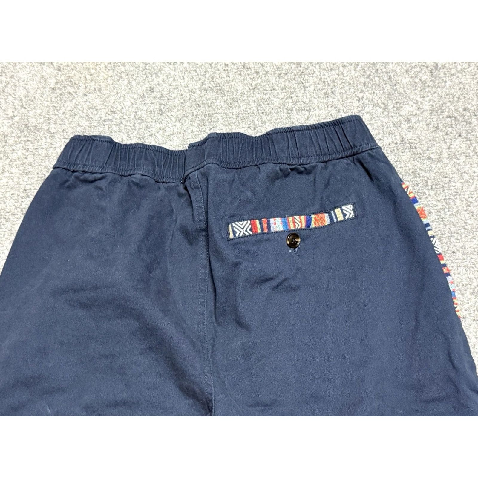 Vintage Wowie Rambler Jogger Pants Mens S Blue Aztec Preppy Summer Outdoor Athletic Size US 29 - 5 Thumbnail