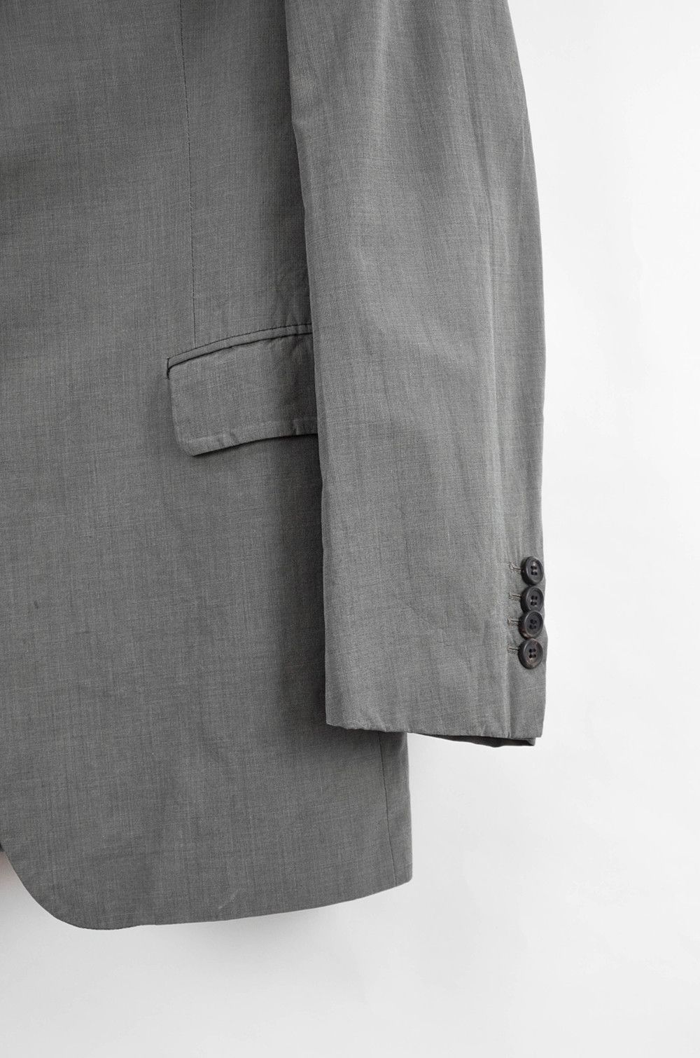 Prada Prada Men’s Classic Gray Two-Button Blazer – Size 54R Size 52R - 4 Thumbnail